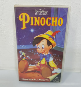 8-8-60809-1-Cine, DVD y películas VHS Pinocho