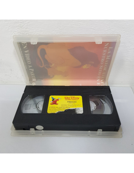 8-8-60809-2-Cine, DVD y películas VHS Pinocho