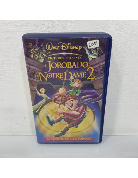 8-8-60821-1-Cine, DVD y películas Vhs El Jorobado de NotreDame 2