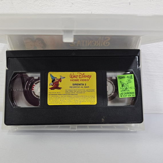 8-8-60823-2-Cine, DVD y películas Vhs La Sirenita 2 Regreso al Mar