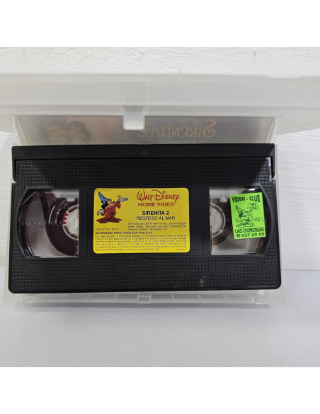 8-8-60823-2-Cine, DVD y películas Vhs La Sirenita 2 Regreso al Mar