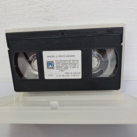 8-8-60824-2-Cine, DVD y películas Vhs Napoleon el perrito aventurero