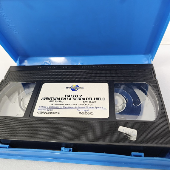 8-8-60828-2-Cine, DVD y películas Vhs Balto Aventura en la tierra de hielo