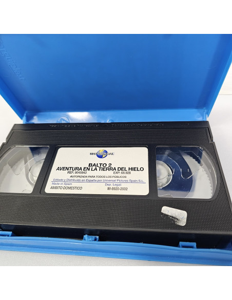 8-8-60828-2-Cine, DVD y películas Vhs Balto Aventura en la tierra de hielo