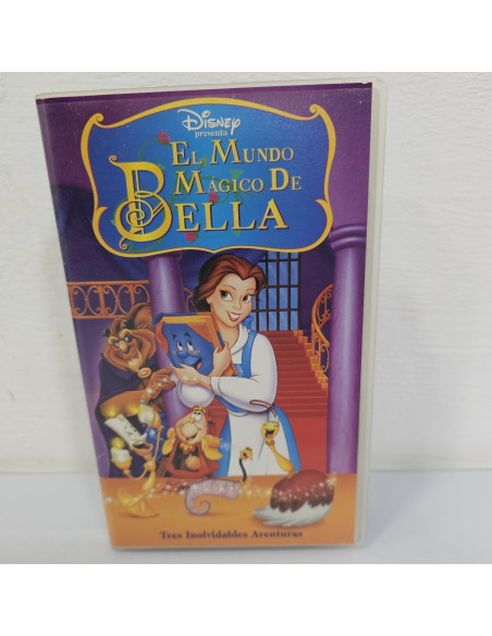 8-8-60830-1-Cine, DVD y películas Vhs El Mundo Magico de Bella 