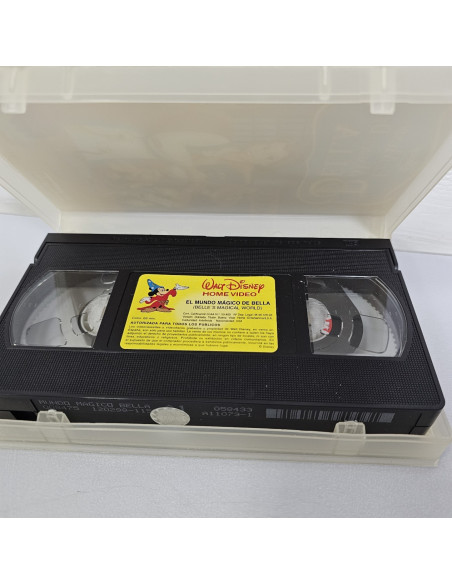 8-8-60830-2-Cine, DVD y películas Vhs El Mundo Magico de Bella 