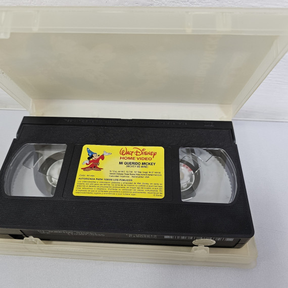 8-8-60831-2-Cine, DVD y películas Vhs Mi querido Mickey