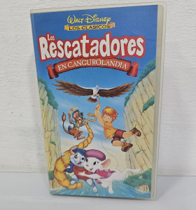 8-8-60834-1-Cine, DVD y películas Vhs Los Rescatadores En Cangurolandia