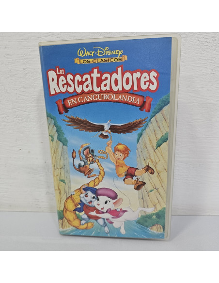 8-8-60834-1-Cine, DVD y películas Vhs Los Rescatadores En Cangurolandia