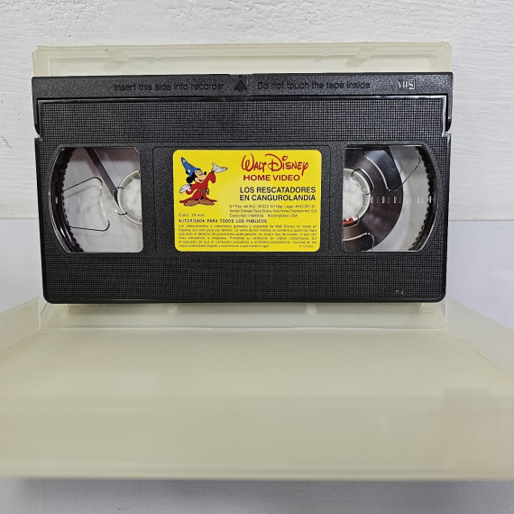 8-8-60834-2-Cine, DVD y películas Vhs Los Rescatadores En Cangurolandia