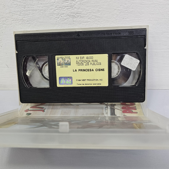 8-8-60835-2-Cine, DVD y películas Vhs La Princesa Cisne 
