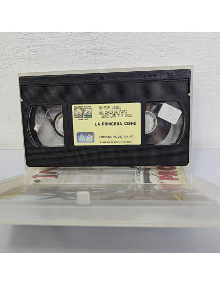 8-8-60835-2-Cine, DVD y películas Vhs La Princesa Cisne 