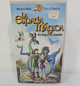 8-8-60838-1-Cine, DVD y películas Vhs La Espada Magica