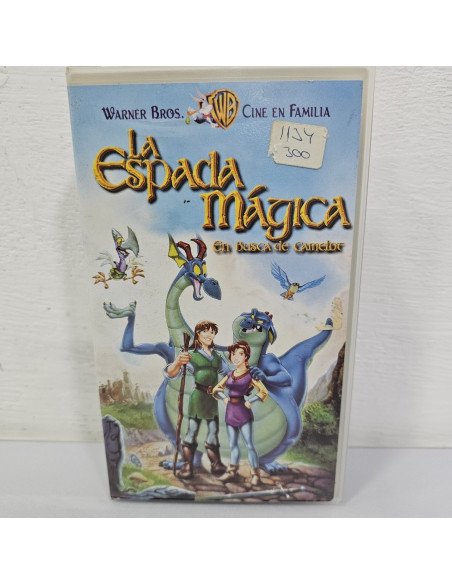 8-8-60838-1-Cine, DVD y películas Vhs La Espada Magica