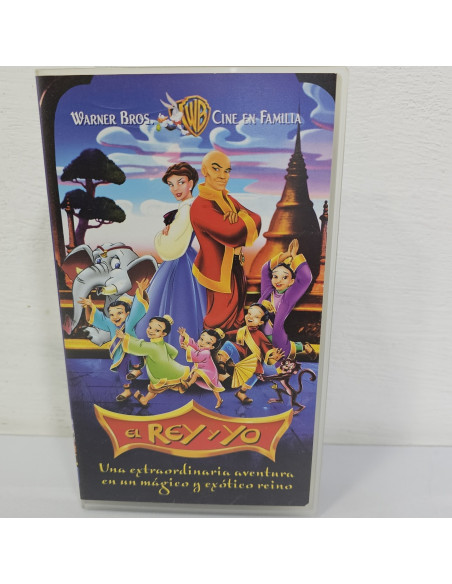 8-8-60840-1-Cine, DVD y películas Vhs El Rey y yo