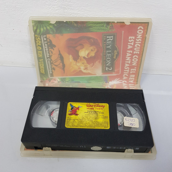 8-8-60842-2-Cine, DVD y películas Vhs Pocahontas 2 Viaje a un nuevo mundo 