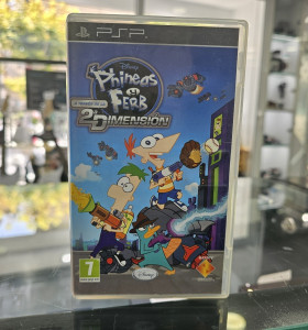 8-8-62660-1-Videojuego PSP Phineas y Ferb 2ª dimension