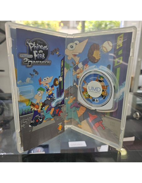 8-8-62660-2-Videojuego PSP Phineas y Ferb 2ª dimension