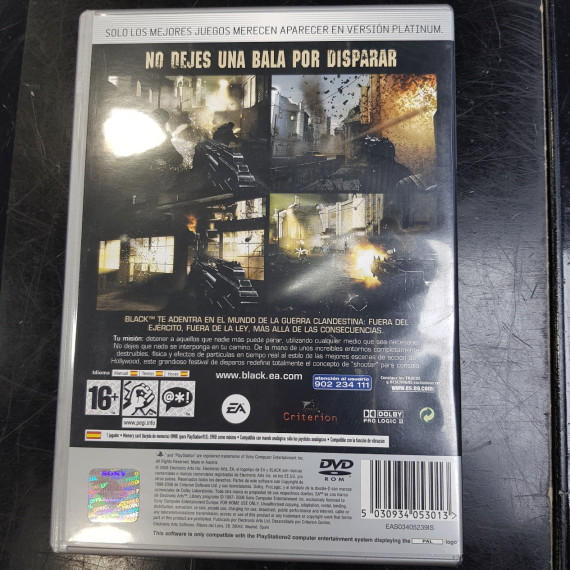 8-8-63814-2-Videojuego PS2 Black