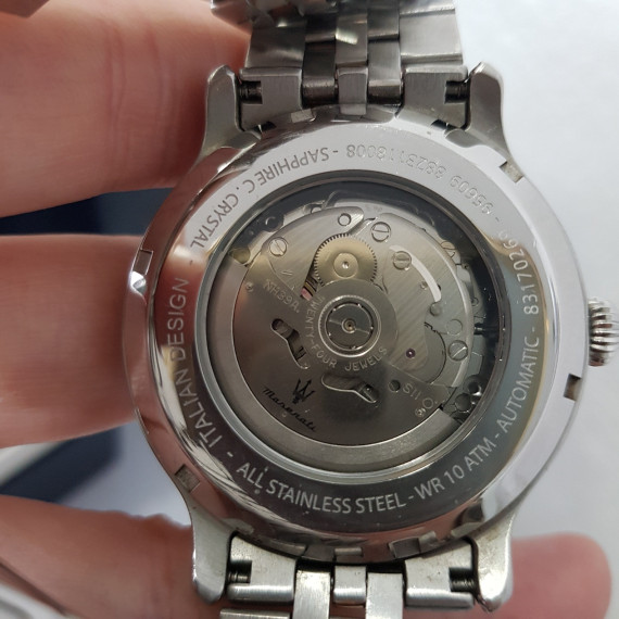 8-8-64333-4-Reloj Pulsera Caballero Maserati Automatic