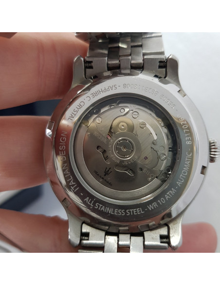 8-8-64333-4-Reloj Pulsera Caballero Maserati Automatic