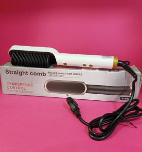 8-8-65219-1-Secador Pelo Cepillo alisador Straight Comb (Nuevo)