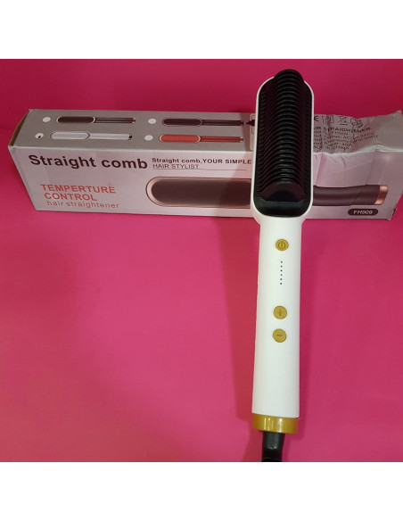 8-8-65219-2-Secador Pelo Cepillo alisador Straight Comb (Nuevo)