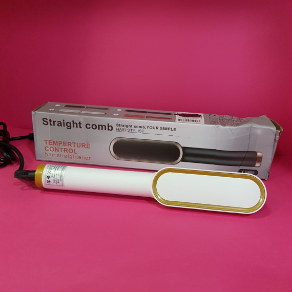 8-8-65219-3-Secador Pelo Cepillo alisador Straight Comb (Nuevo)