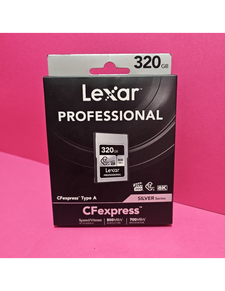 8-8-66090-1-SD Card Lexar Professional CFexpress Type A 320GB 800mb (Nuevo)