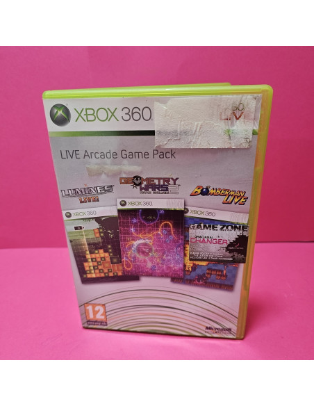 8-8-66240-1-Videojuego Xbox 360 Live Arcade Game Pack