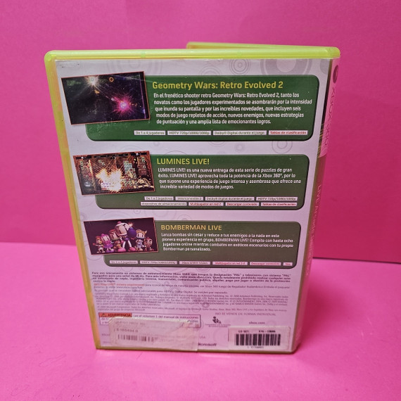 8-8-66240-3-Videojuego Xbox 360 Live Arcade Game Pack