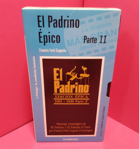 8-8-66644-1-Cine, DVD y películas VHS El Padrino Epico Parte II