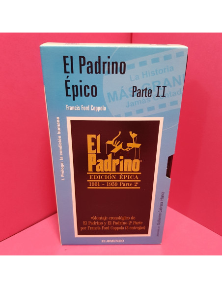 8-8-66644-1-Cine, DVD y películas VHS El Padrino Epico Parte II