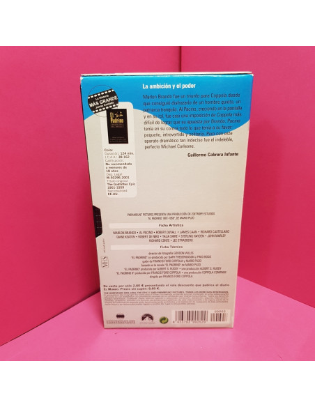 8-8-66645-2-Cine, DVD y películas VHS El Padrino Epico Parte III