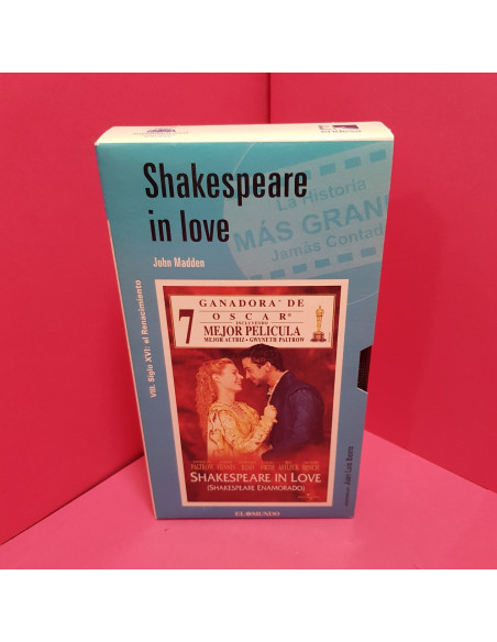 8-8-66646-1-Cine, DVD y películas VHS Shakespeare in Love