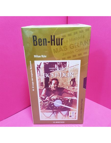 8-8-66648-1-Cine, DVD y películas VHS Ben Hur 