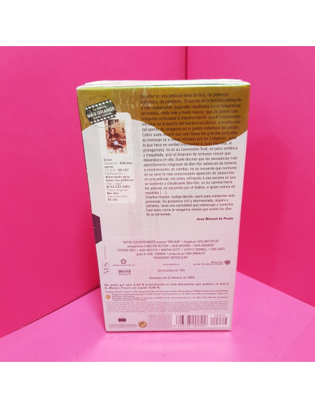 8-8-66648-2-Cine, DVD y películas VHS Ben Hur 