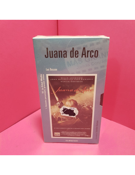 8-8-66651-1-Cine, DVD y películas VHS Juana de Arco