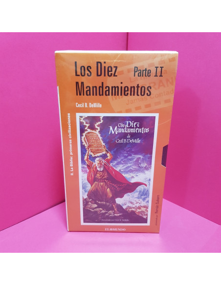 8-8-66654-1-Cine, DVD y películas VHS Los Diez Mandamientos Parte II