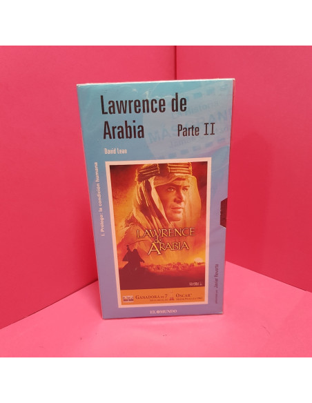 8-8-66661-1-Cine, DVD y películas VHS Lawrence de Arabia Parte II