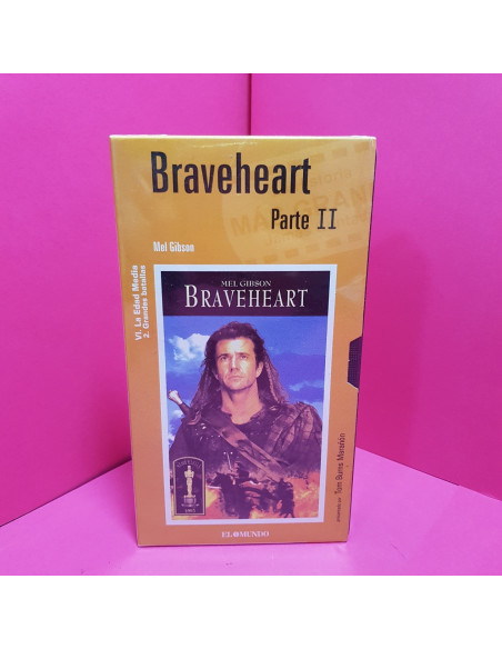 8-8-66665-1-Cine, DVD y películas VHS Braveheart Parte II