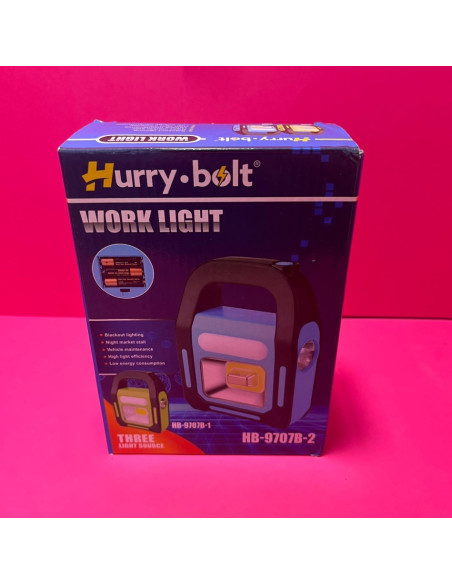 8-8-67215-1-Linterna Hurry Bolt HB-9707B-2 (Nueva)