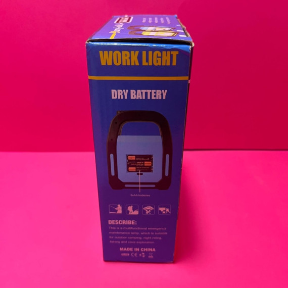 8-8-67215-3-Linterna Hurry Bolt HB-9707B-2 (Nueva)