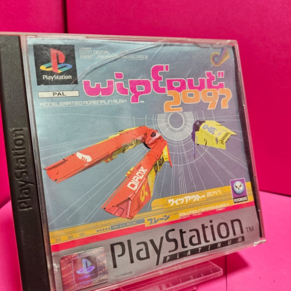 8-8-67426-2-Videojuego PS1 Wipeout 2097