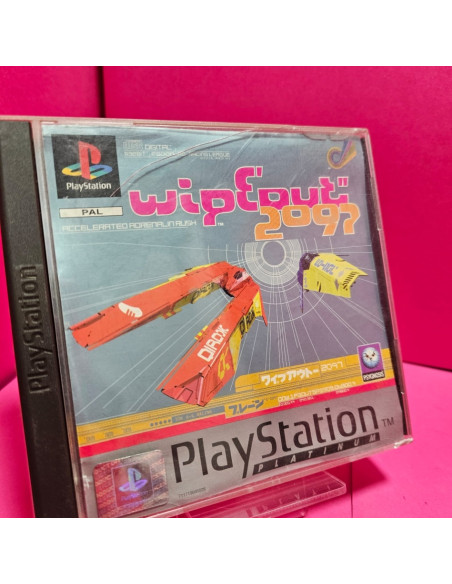 8-8-67426-2-Videojuego PS1 Wipeout 2097