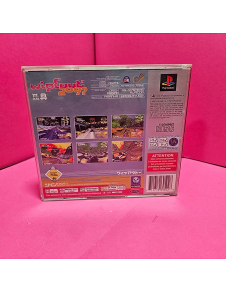 8-8-67426-3-Videojuego PS1 Wipeout 2097