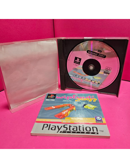 8-8-67426-7-Videojuego PS1 Wipeout 2097