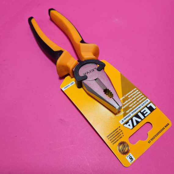 8-8-67464-3-Alicates Universal Leiva 200mm 8 33004 (Sin Uso)