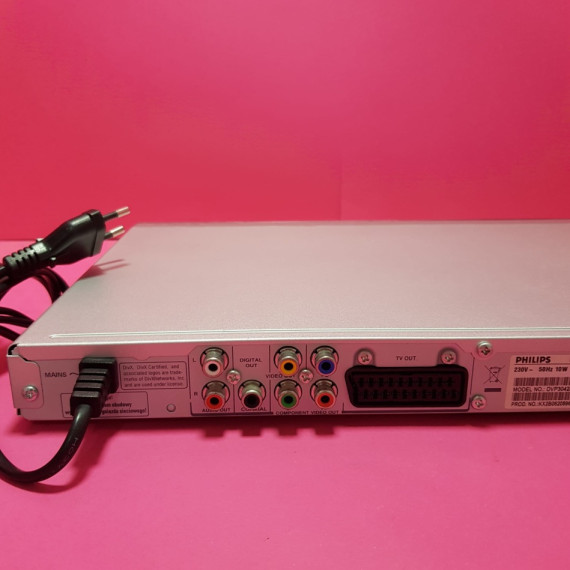 8-8-67568-2-Reproductor DVD Philips Dvp3042 12 (Sin Mando)