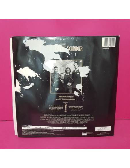 8-8-67997-2-La Lista de Schindler Laser Disc